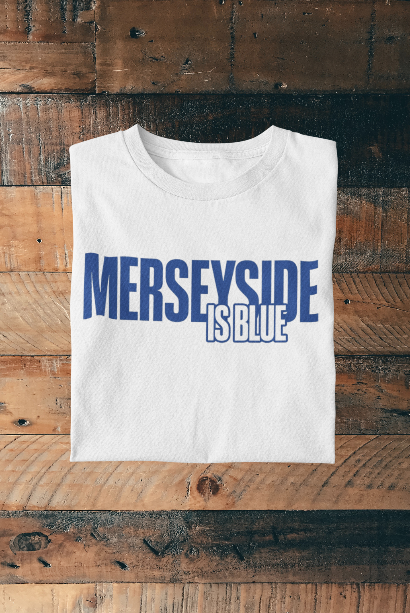 MERSEYSIDE IS BLUE EVERTON